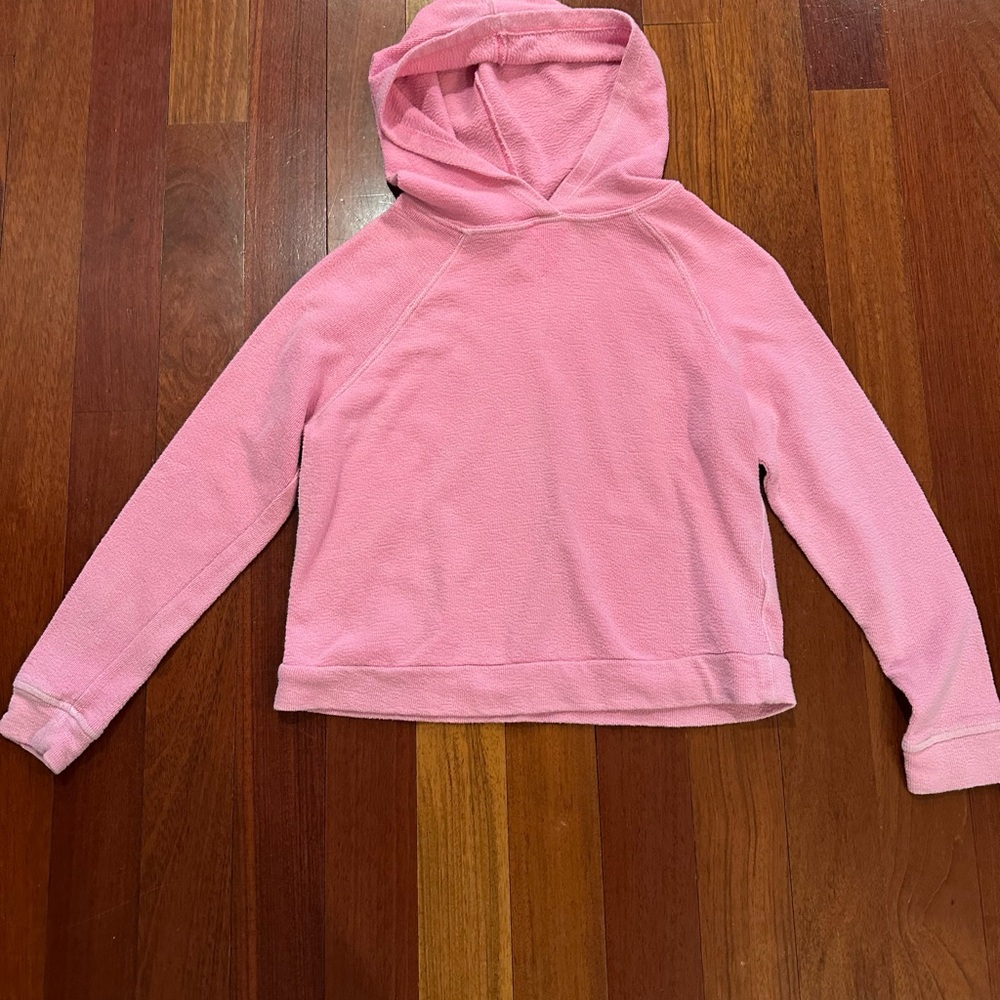 Cat & Jack Pink Fleece Hoodie Sweatshirt Pink Sweatshirts & Hoodies Size L 10/12